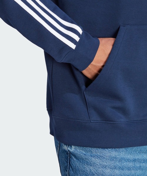 adidas（アディダス）の「アディカラー クラシックス スリーストライプス パーカー / アディダスオリジナルス adidas Originals（パーカー・メンズ・ブラウン/ベージュ/ブラック/ピンク/グレー/ブルー/グリーン/パープル・SMALL/MEDIUM/LARGE/X-LARGE/XX-LARGE/3XL/X-SMALL）」の21枚目の写真