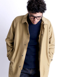 Denime | 64BALMACAAN COAT/ロクヨンクロス　バルマカーンコート(ステンカラーコート)