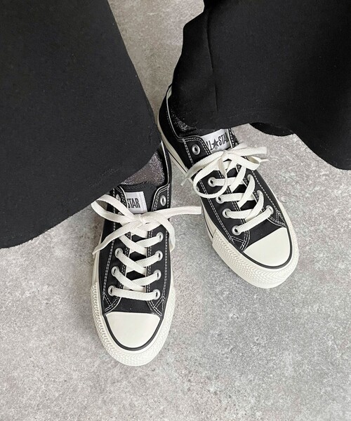 CONVERSE（コンバース）の「【CONVERSE/コンバース】オールスターリフテッドOX　スニーカー（スニーカー・レディース・ブラック・23.5/24.5）」の2枚目の写真