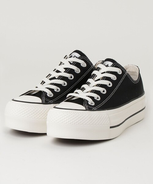 CONVERSE（コンバース）の「【CONVERSE/コンバース】オールスターリフテッドOX　スニーカー（スニーカー・レディース・ブラック・23.5/24.5）」の3枚目の写真