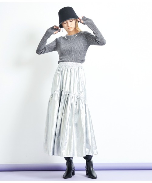 Settimissimo（セッティミッシモ）の「オーストラリアウールパイピングハット（ハット・レディース・ブラック/カーキ・FREE）」の4枚目の写真