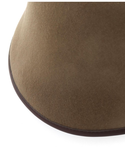 Settimissimo（セッティミッシモ）の「オーストラリアウールパイピングハット（ハット・レディース・ブラック/カーキ・FREE）」の15枚目の写真