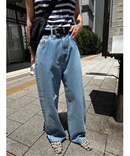 BLACK BY MOUSSY（ブラックバイマウジー）の「western buckle belt（ウエスタンバックルベルト）（ベルト・レディース・ブラック・FREE）」の11枚目の写真