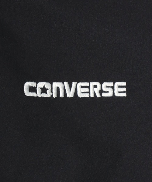 CONVERSE(コンバース)の「CONVERSE/コンバース 撥水 防風 配色切替 スタンドブルゾン(ナイロンジャケット・レディース・オレンジ/ブラック/ベージュ/ブルー・L/M)」の12枚目の写真