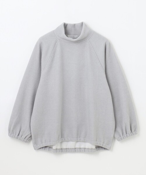 ANY(エニィ)の「リブ起毛モックネックプルオーバー(Tシャツ/カットソー・レディース・アイボリー系/ブラウン系/グレー系・F)」の5枚目の写真