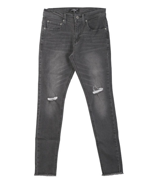 LUXSTYLE（ラグスタイル）の「スーパーストレッチダメージスキニーデニムパンツ（デニムパンツ・メンズ・グレー系その他/ブルー系その他/インディゴブルー/グレー/ブルー系その他2・L/XL/M）」の13枚目の写真