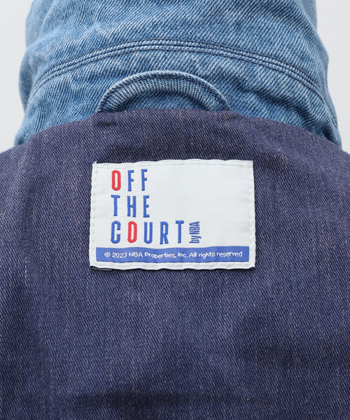 WEB限定【Off The Court by NBA】Denim Jacket（デニム