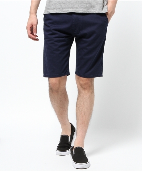 VENCEEXCHANGE（ヴァンスエクスチェンジ）の「ツイルカラーショートパンツ（その他パンツ・メンズ・ダークネイビー/オフホワイト/オリーブ/ネイビー・SMALL/LARGE/MEDIUM）」の3枚目の写真