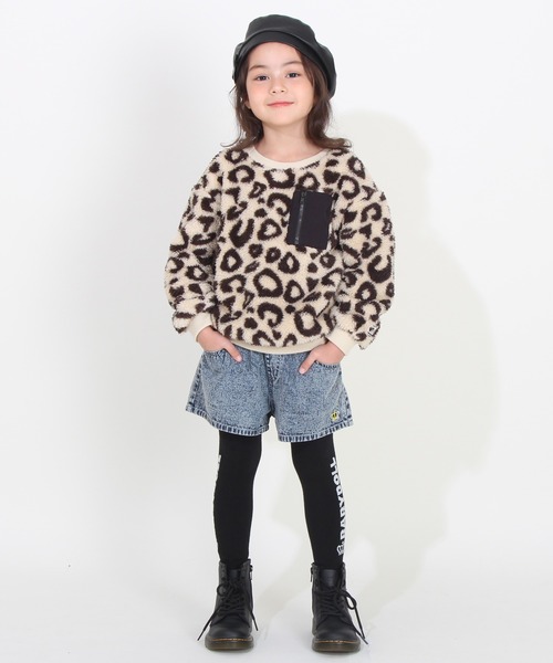 BABYDOLL（ベビードール）の「通販限定 ふんわりボア ポケ付き トレーナー 8668K（スウェット・キッズ・サンドベージュ/ベージュ/オフホワイト/ブラック・120cm/130cm/100cm/110cm/140cm/80ｃｍ/150cm/90cm）」の10枚目の写真