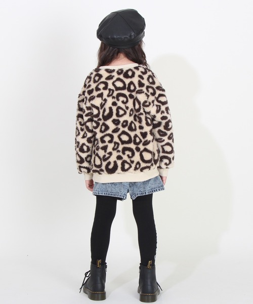 BABYDOLL（ベビードール）の「通販限定 ふんわりボア ポケ付き トレーナー 8668K（スウェット・キッズ・サンドベージュ/ベージュ/オフホワイト/ブラック・120cm/130cm/100cm/110cm/140cm/80ｃｍ/150cm/90cm）」の12枚目の写真