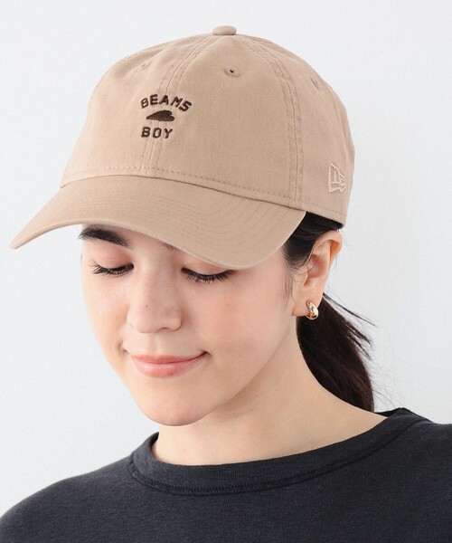 NEW ERA(ニューエラ)の「NEW ERA × BEAMS BOY / 別注 930 BBロゴ キャップ(キャップ・レディース・ブラック/ブルー/ミント/ベージュ・ONE SIZE)」の6枚目の写真