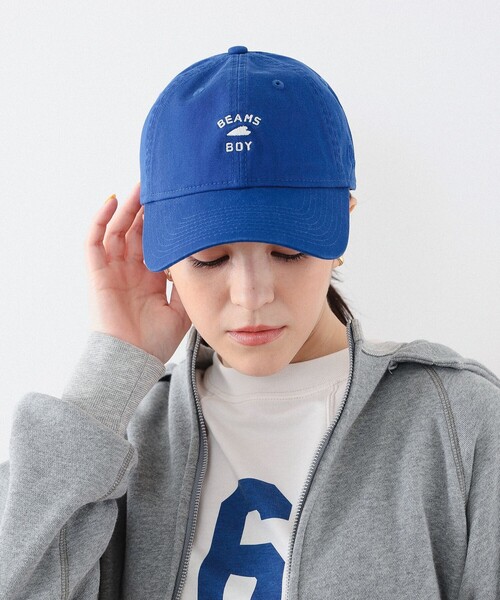 NEW ERA(ニューエラ)の「NEW ERA × BEAMS BOY / 別注 930 BBロゴ キャップ(キャップ・レディース・ブラック/ブルー/ミント/ベージュ・ONE SIZE)」の8枚目の写真