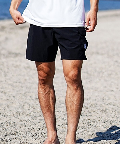 VOLCOM（ボルコム）の「VOLCOM/ボルコム 水着/トランクス/ボードショーツ 水陸両用/ユーティリティー A2522400（水着・メンズ・ブラック/アーミー/カーキ・S/L/M/XL）」の4枚目の写真