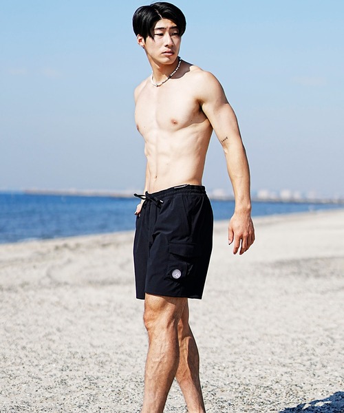 VOLCOM（ボルコム）の「VOLCOM/ボルコム 水着/トランクス/ボードショーツ 水陸両用/ユーティリティー A2522400（水着・メンズ・ブラック/アーミー/カーキ・S/L/M/XL）」の6枚目の写真