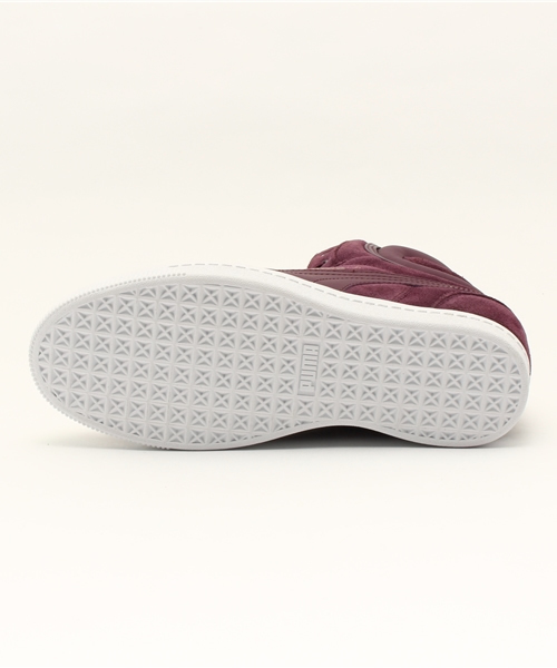 PUMA(プーマ)の「プーマビッキーウェッジ ウィメンズ (WOMEN)(スニーカー・レディース・ブラウン/パープル・24.0cm/23.0cm/25.0cm/22.5cm/24.5cm/23.5cm/25.5cm)」の4枚目の写真