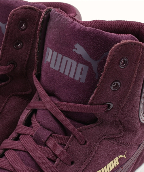 PUMA(プーマ)の「プーマビッキーウェッジ ウィメンズ (WOMEN)(スニーカー・レディース・ブラウン/パープル・24.0cm/23.0cm/25.0cm/22.5cm/24.5cm/23.5cm/25.5cm)」の7枚目の写真