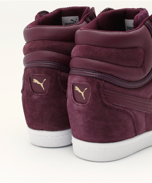 PUMA(プーマ)の「プーマビッキーウェッジ ウィメンズ (WOMEN)(スニーカー・レディース・ブラウン/パープル・24.0cm/23.0cm/25.0cm/22.5cm/24.5cm/23.5cm/25.5cm)」の9枚目の写真