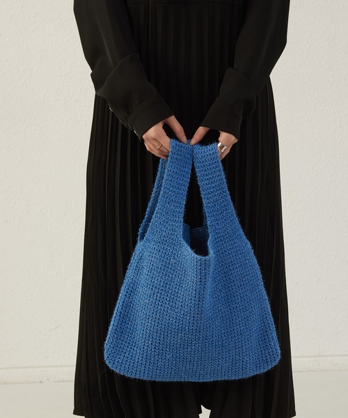 LA VORAGINE（ラ ヴォラジネ）の「ラメ入りハンドバッグ（ハンドバッグ・レディース・グレー/レッド/パープル/ブルー/シルバー/ゴールド/ピンク・FREE）」の8枚目の写真