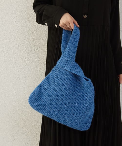 LA VORAGINE（ラ ヴォラジネ）の「ラメ入りハンドバッグ（ハンドバッグ・レディース・グレー/レッド/パープル/ブルー/シルバー/ゴールド/ピンク・FREE）」の9枚目の写真