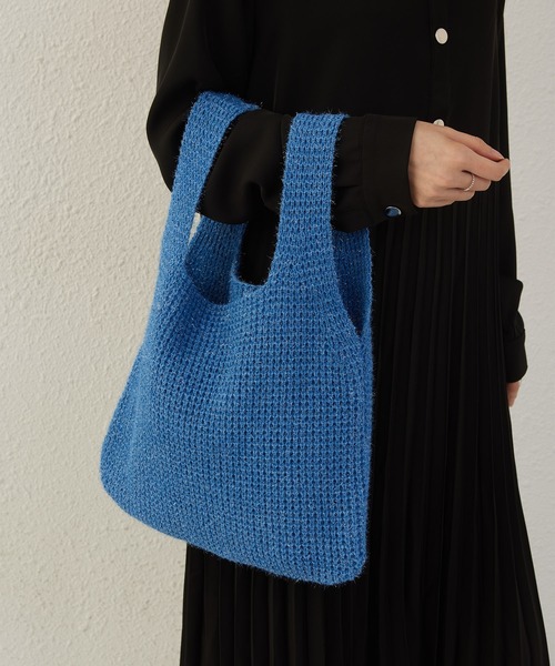 LA VORAGINE（ラ ヴォラジネ）の「ラメ入りハンドバッグ（ハンドバッグ・レディース・グレー/レッド/パープル/ブルー/シルバー/ゴールド/ピンク・FREE）」の10枚目の写真