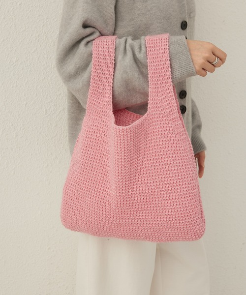 LA VORAGINE（ラ ヴォラジネ）の「ラメ入りハンドバッグ（ハンドバッグ・レディース・グレー/レッド/パープル/ブルー/シルバー/ゴールド/ピンク・FREE）」の11枚目の写真