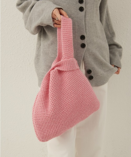 LA VORAGINE（ラ ヴォラジネ）の「ラメ入りハンドバッグ（ハンドバッグ・レディース・グレー/レッド/パープル/ブルー/シルバー/ゴールド/ピンク・FREE）」の12枚目の写真