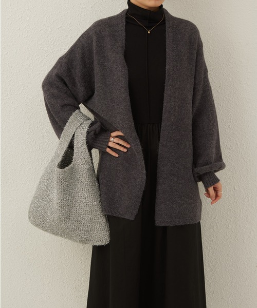 LA VORAGINE（ラ ヴォラジネ）の「ラメ入りハンドバッグ（ハンドバッグ・レディース・グレー/レッド/パープル/ブルー/シルバー/ゴールド/ピンク・FREE）」の16枚目の写真