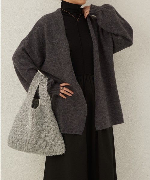 LA VORAGINE（ラ ヴォラジネ）の「ラメ入りハンドバッグ（ハンドバッグ・レディース・グレー/レッド/パープル/ブルー/シルバー/ゴールド/ピンク・FREE）」の17枚目の写真