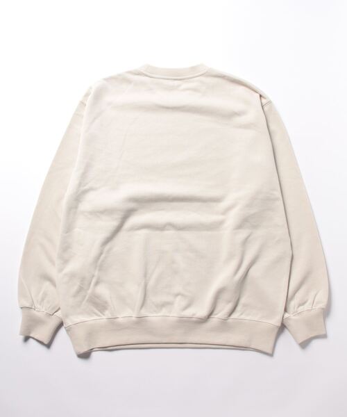 coca（coca）（コカ）の「メンズ ヘビーウェイト裏毛アソート柄トレーナー（スウェット・メンズ・ブラック/ネイビー/アイボリー/ライトグレー・L/M/XL）」の5枚目の写真