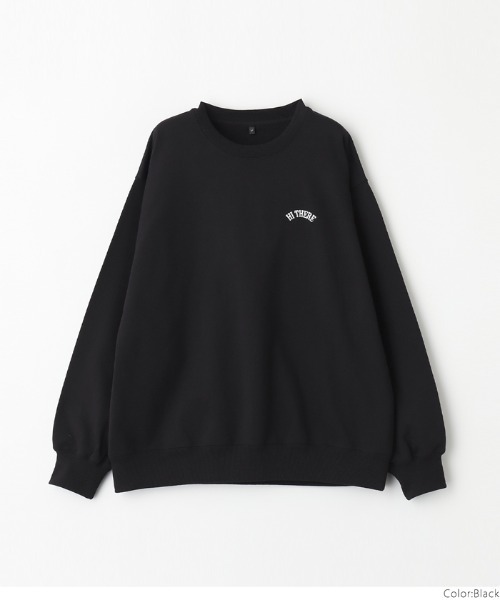 coca（coca）（コカ）の「メンズ ヘビーウェイト裏毛アソート柄トレーナー（スウェット・メンズ・ブラック/ネイビー/アイボリー/ライトグレー・L/M/XL）」の15枚目の写真