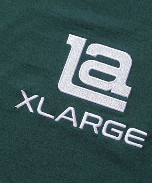 XLARGE(エクストララージ)の「CONTRAST STITCH L/S TEE(Tシャツ/カットソー・メンズ・ブラック/グリーン/ネイビー・S/M/L/XL)」の6枚目の写真