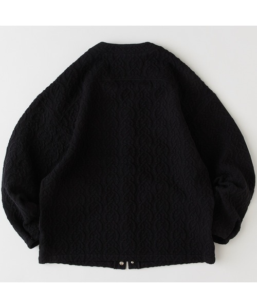 FAT（エフエイティー）の「FAT CABGAN（エフエーティー キャブガン）（カーディガン/ボレロ・メンズ・オフホワイト/ブラック・SKINNY(L)/TITCH(M)/FAT(XL)/JUMBO(XXL)）」の9枚目の写真