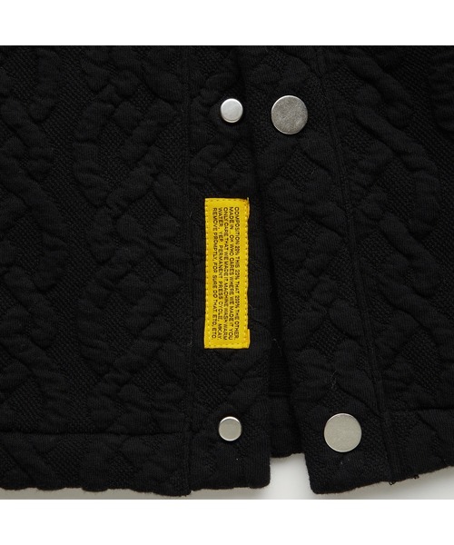 FAT（エフエイティー）の「FAT CABGAN（エフエーティー キャブガン）（カーディガン/ボレロ・メンズ・オフホワイト/ブラック・SKINNY(L)/TITCH(M)/FAT(XL)/JUMBO(XXL)）」の11枚目の写真