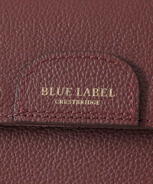 【新品未使用】ブルーレーベル　スタッズレザーフラップ ミニバッグ　ブラックカラー BLUE LABEL CRESTBRIDGE - 【新品未使用】ブルーレーベル スタッズ