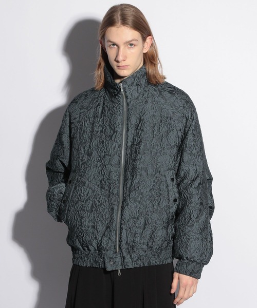 HARE（ハレ）の「フクレジャガードスタンドパフブルゾン(HARE)（ブルゾン・メンズ・グリーン/ブラック・SMALL/MEDIUM）」の2枚目の写真