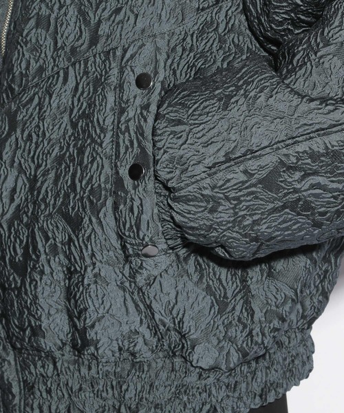 HARE（ハレ）の「フクレジャガードスタンドパフブルゾン(HARE)（ブルゾン・メンズ・グリーン/ブラック・SMALL/MEDIUM）」の14枚目の写真