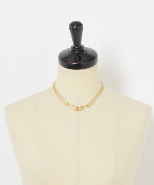 URBAN RESEARCH（アーバンリサーチ）の「『別注』Naotokojima×URBAN RESEARCH　short ball necklace（ネックレス・レディース・シルバー/ゴールド・-）」の12枚目の写真