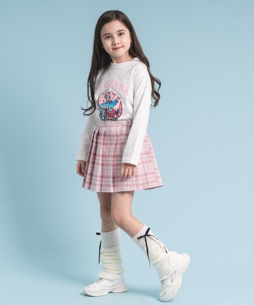 URBAN CHERRY(アーバンチェリー)の「リボンデザインレッグウォーマー(レッグウォーマー・キッズ・アイボリー・FREE)」の8枚目の写真