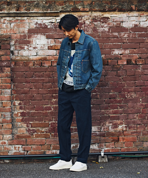 EDIFICE（エディフィス）の「RT トリコットコーデュロイ イージーパンツ（その他パンツ・メンズ・チャコールグレー/ネイビー/ブラック・SMALL/MEDIUM/LARGE）」の6枚目の写真