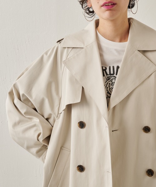 THE PAUSE（ザ ポーズ）の「【THE PAUSE】パフスリーブミドルトレンチ