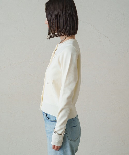 LOUNGEDRESS（ラウンジドレス）の「パールコンパクトカーディガン