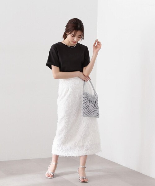 カットジャガード タイトスカート PROPORTION BODY DRESSING（プロポーションボディドレッシング