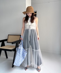 EPIMI E'PIMMY | 2WAYティアードチュールキャミワンピ(ワンピース)