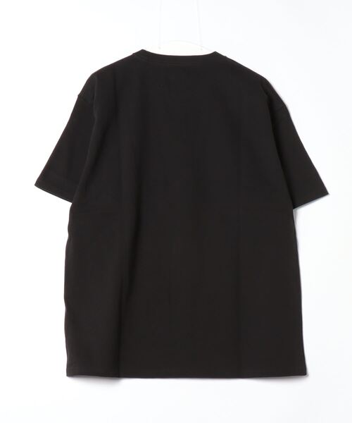 NEW ERA(ニューエラ)の「NEW ERA/ニューエラ 半袖Tシャツ ヘビーウェイト ブランドロゴ 14121876/14121877/14121878(Tシャツ/カットソー・メンズ・グレイッシュベージュ/ブラック/ヘザーグレー・M/L/XL/2XL)」の4枚目の写真