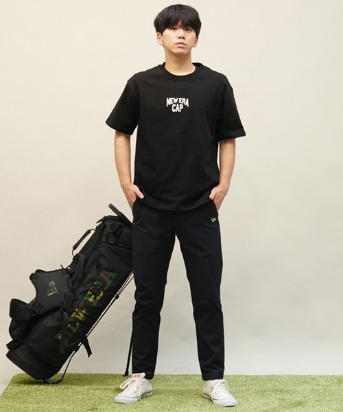 NEW ERA(ニューエラ)の「NEW ERA/ニューエラ 半袖Tシャツ ヘビーウェイト ブランドロゴ 14121876/14121877/14121878(Tシャツ/カットソー・メンズ・グレイッシュベージュ/ブラック/ヘザーグレー・M/L/XL/2XL)」の21枚目の写真