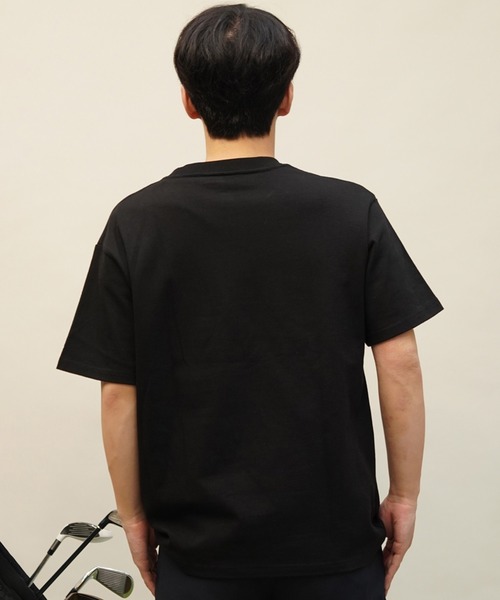 NEW ERA(ニューエラ)の「NEW ERA/ニューエラ 半袖Tシャツ ヘビーウェイト ブランドロゴ 14121876/14121877/14121878(Tシャツ/カットソー・メンズ・グレイッシュベージュ/ブラック/ヘザーグレー・M/L/XL/2XL)」の18枚目の写真