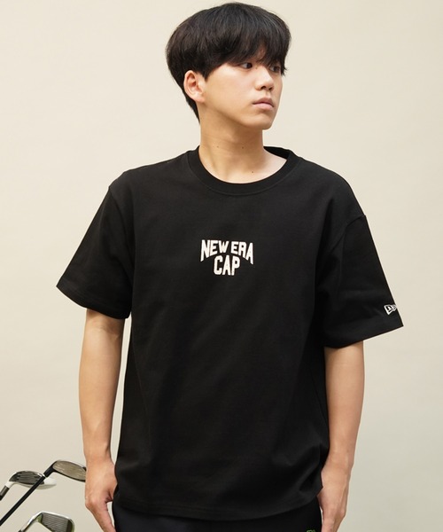 NEW ERA(ニューエラ)の「NEW ERA/ニューエラ 半袖Tシャツ ヘビーウェイト ブランドロゴ 14121876/14121877/14121878(Tシャツ/カットソー・メンズ・グレイッシュベージュ/ブラック/ヘザーグレー・M/L/XL/2XL)」の20枚目の写真