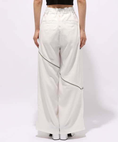 HARE（ハレ）の「●ZIPカットアウトパンツ(HARE)（その他パンツ・レディース・ホワイト/ネイビー/ブラック・FREE）」の13枚目の写真