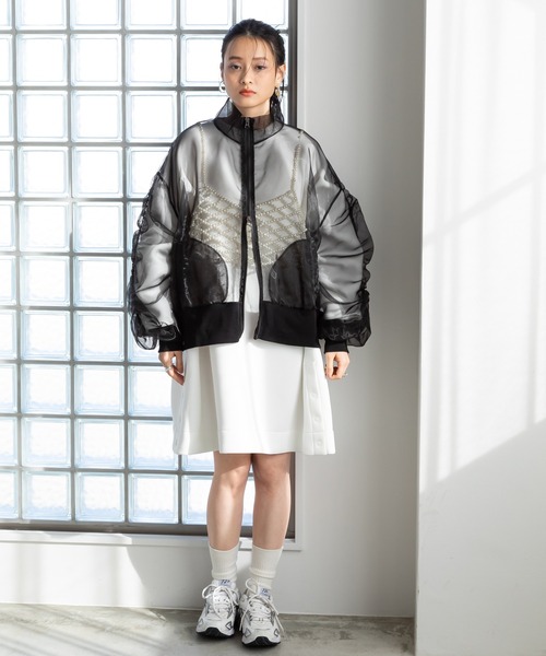 bohmal（ボマール）の「パールメッシュビスチェ（キャミソール・レディース・ホワイト/アイボリー・FREE）」の10枚目の写真