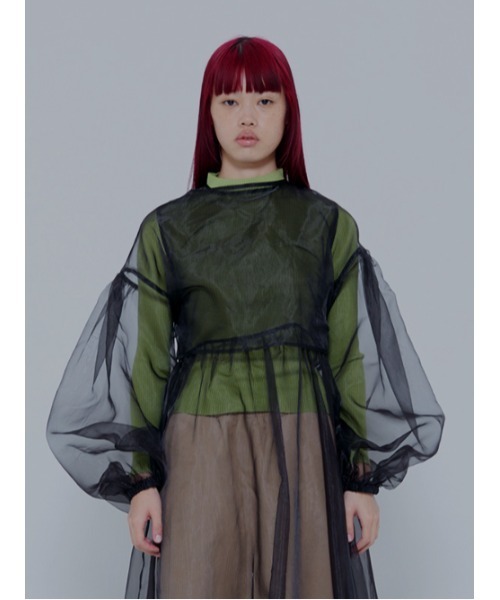 AMAIL(アマイル)の「Fashionable easy knit(ニット/セーター・レディース・ホワイト/ピンク/ブルー/グリーン・FREE)」の21枚目の写真